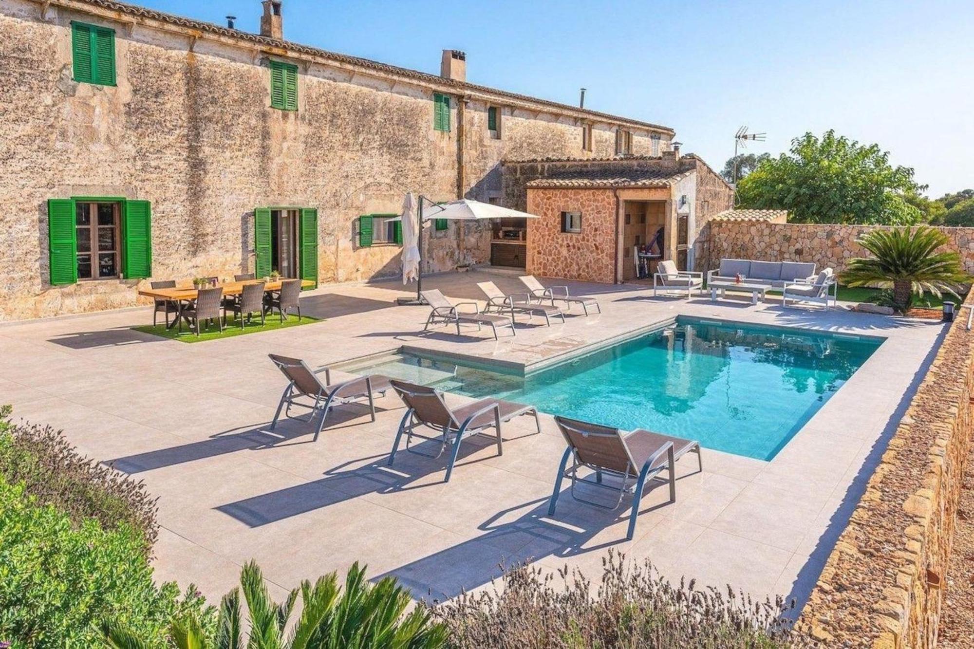 Nettes Ferienhaus In Ses Cadenes Mit Privatem Pool * Llucmajor (Mallorca)